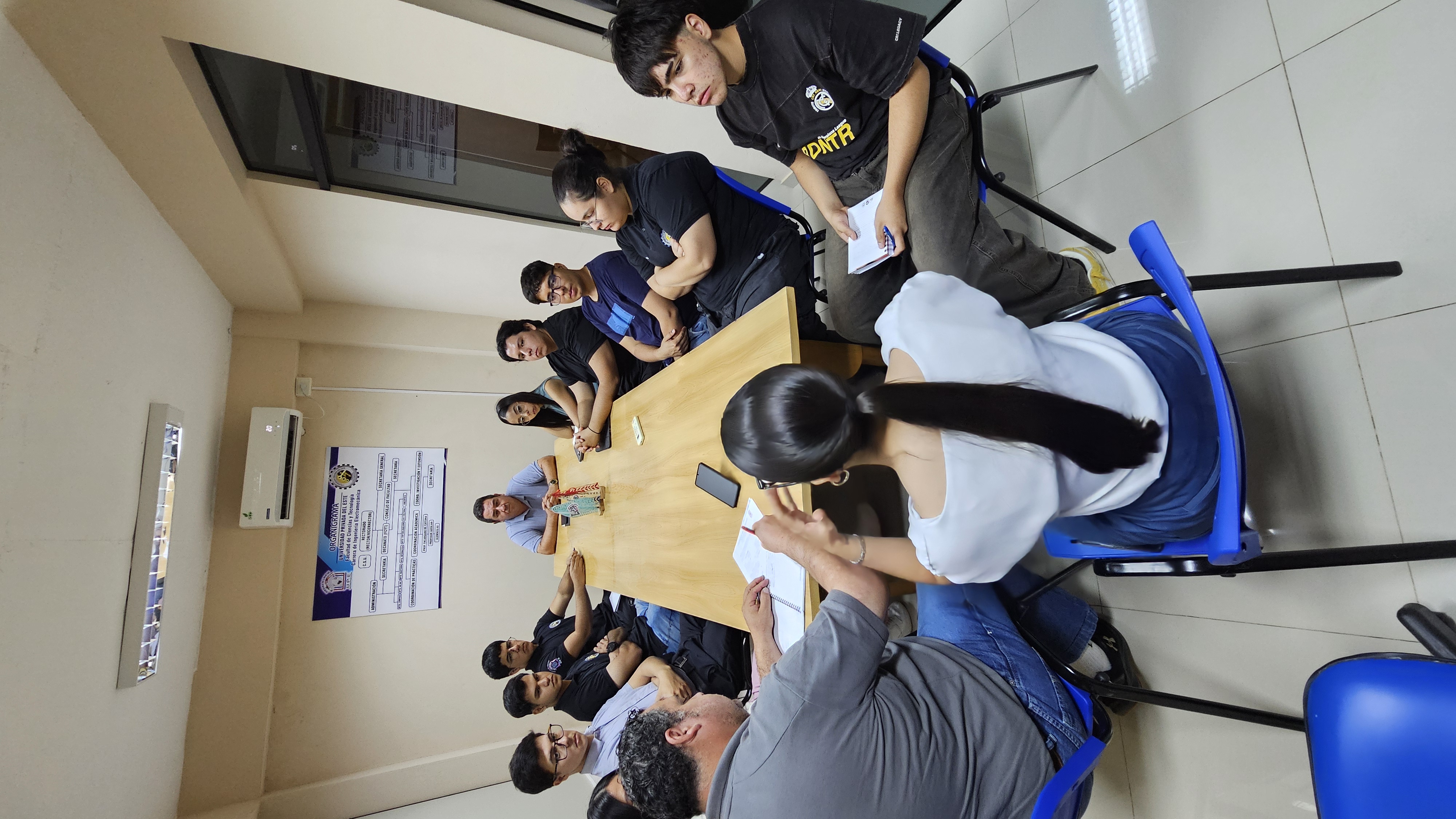 Reunión de autoridades con delegados y subdelegados: Facultad de Ciencias y Tecnologías