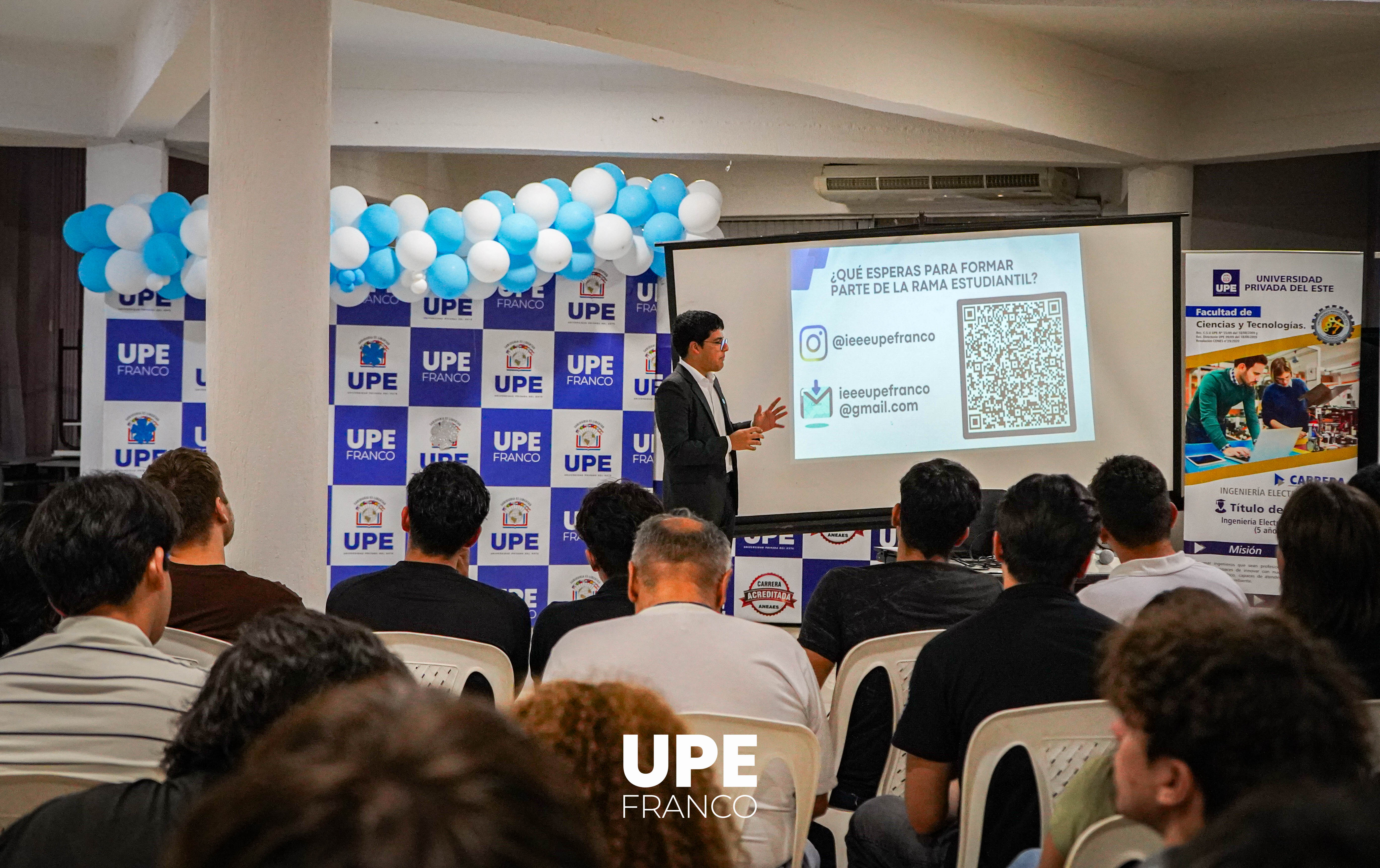 Apertura de la Rama Estudiantil IEEE – UPE FRANCO 2026