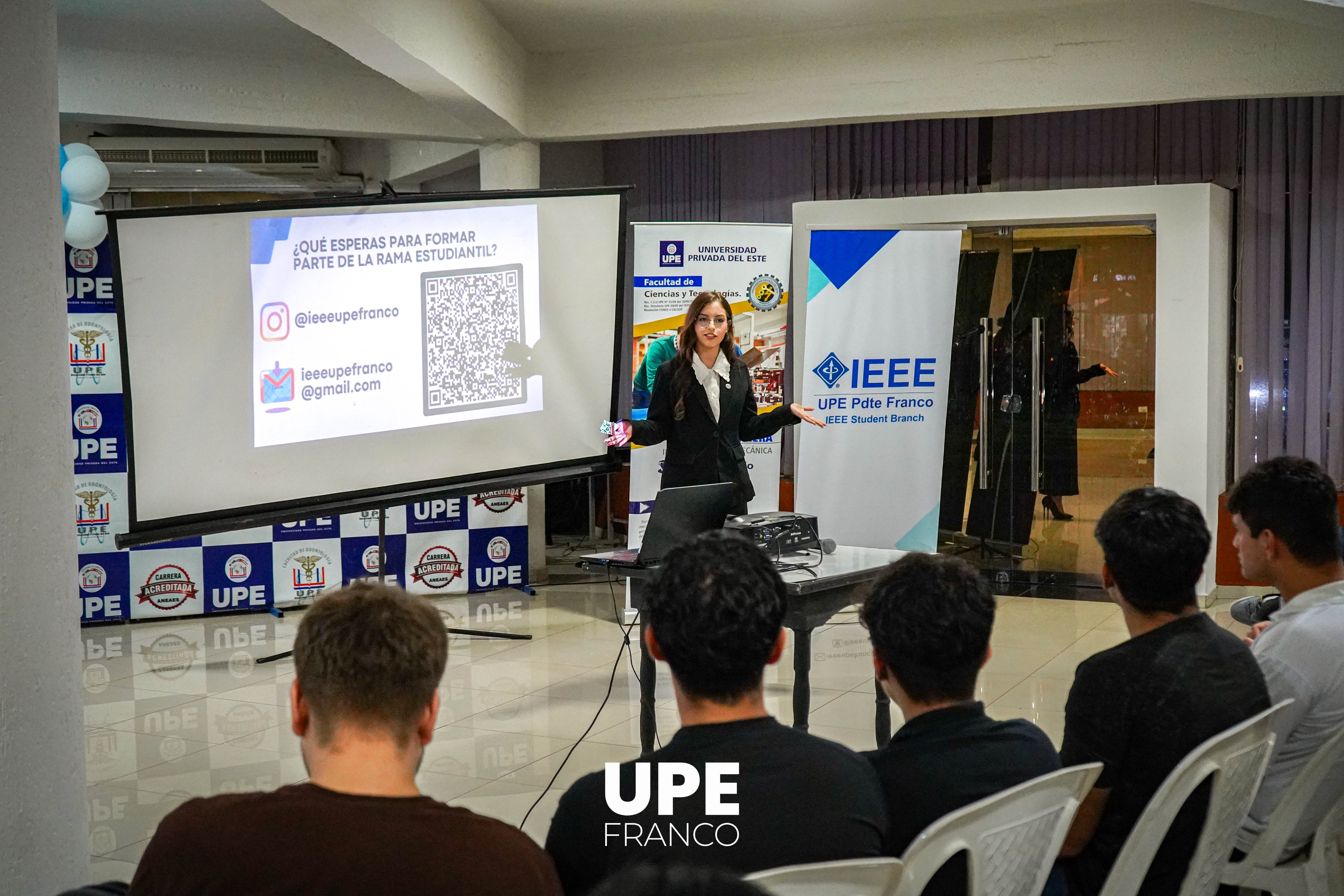 Apertura de la Rama Estudiantil IEEE – UPE FRANCO 2026