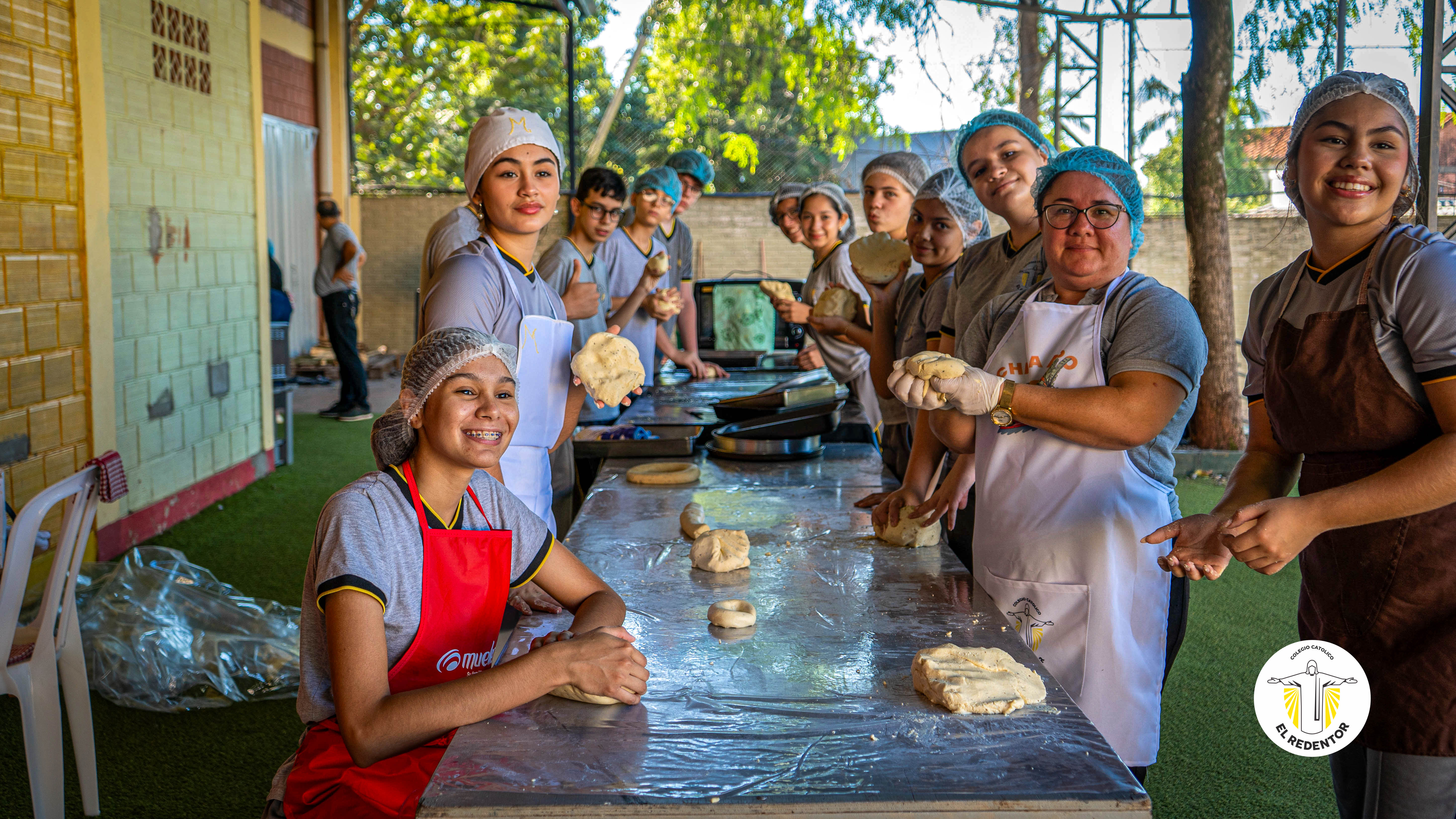 Chipa Apo en el Colegio Redentor