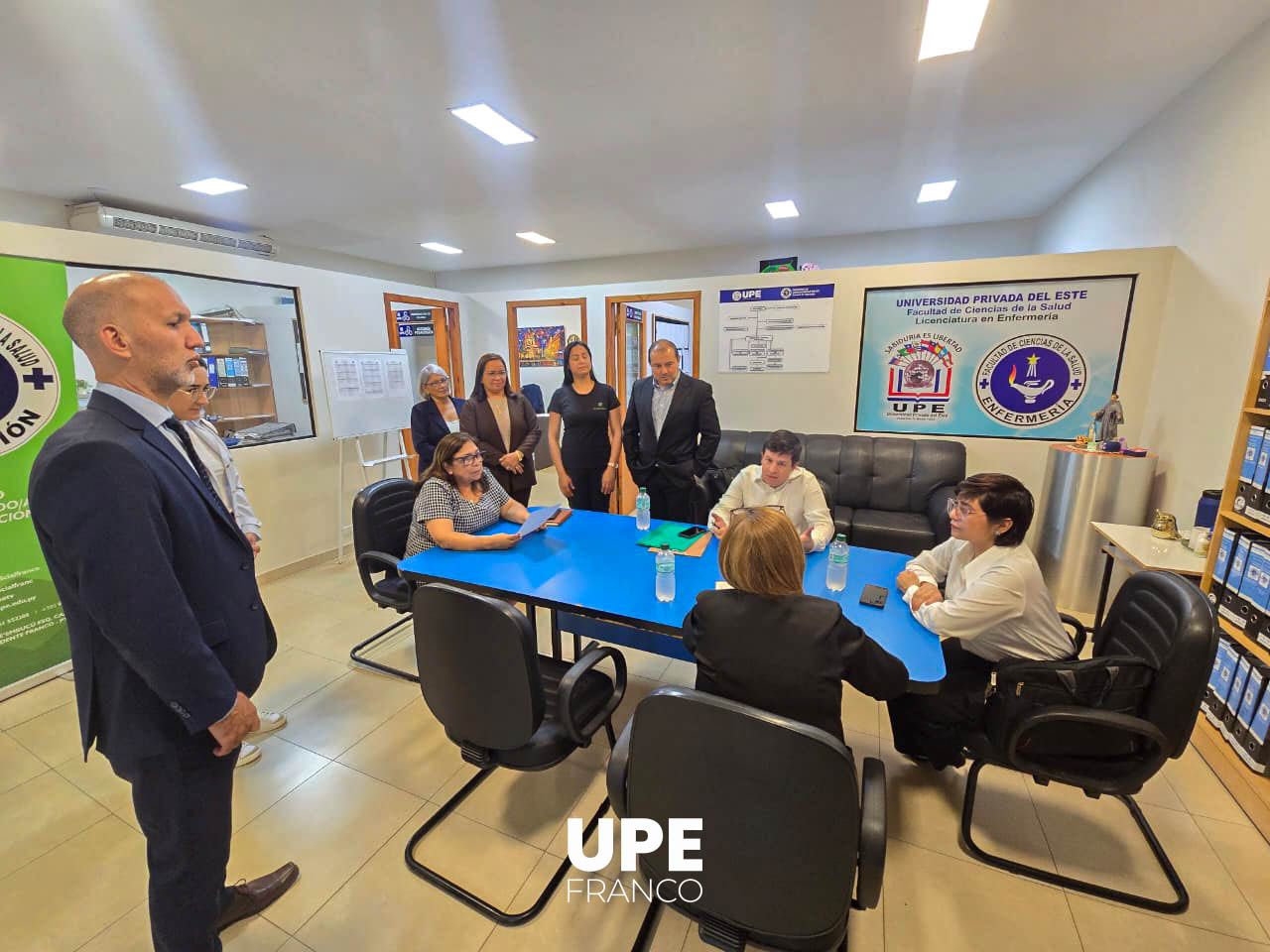 CONES realiza evaluación de infraestructura en la UPE FRANCO: Facultad de Ciencias de la Salud