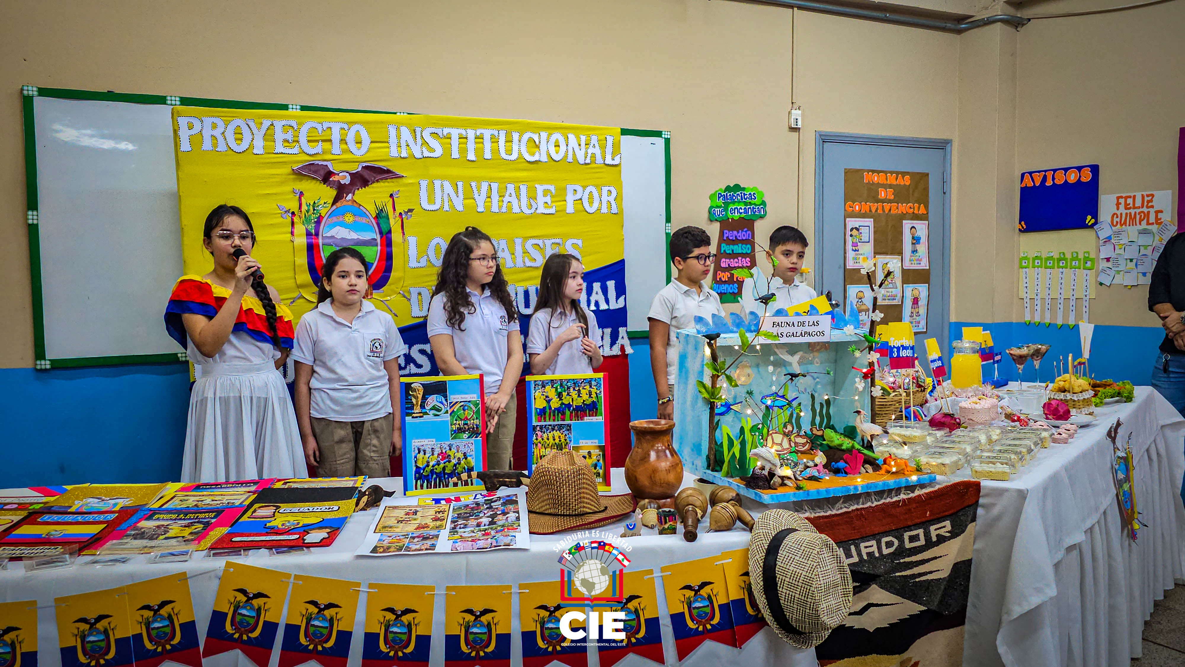 Continúa en marcha el Proyecto “Un viaje por los países del mundial desde nuestro colegio”