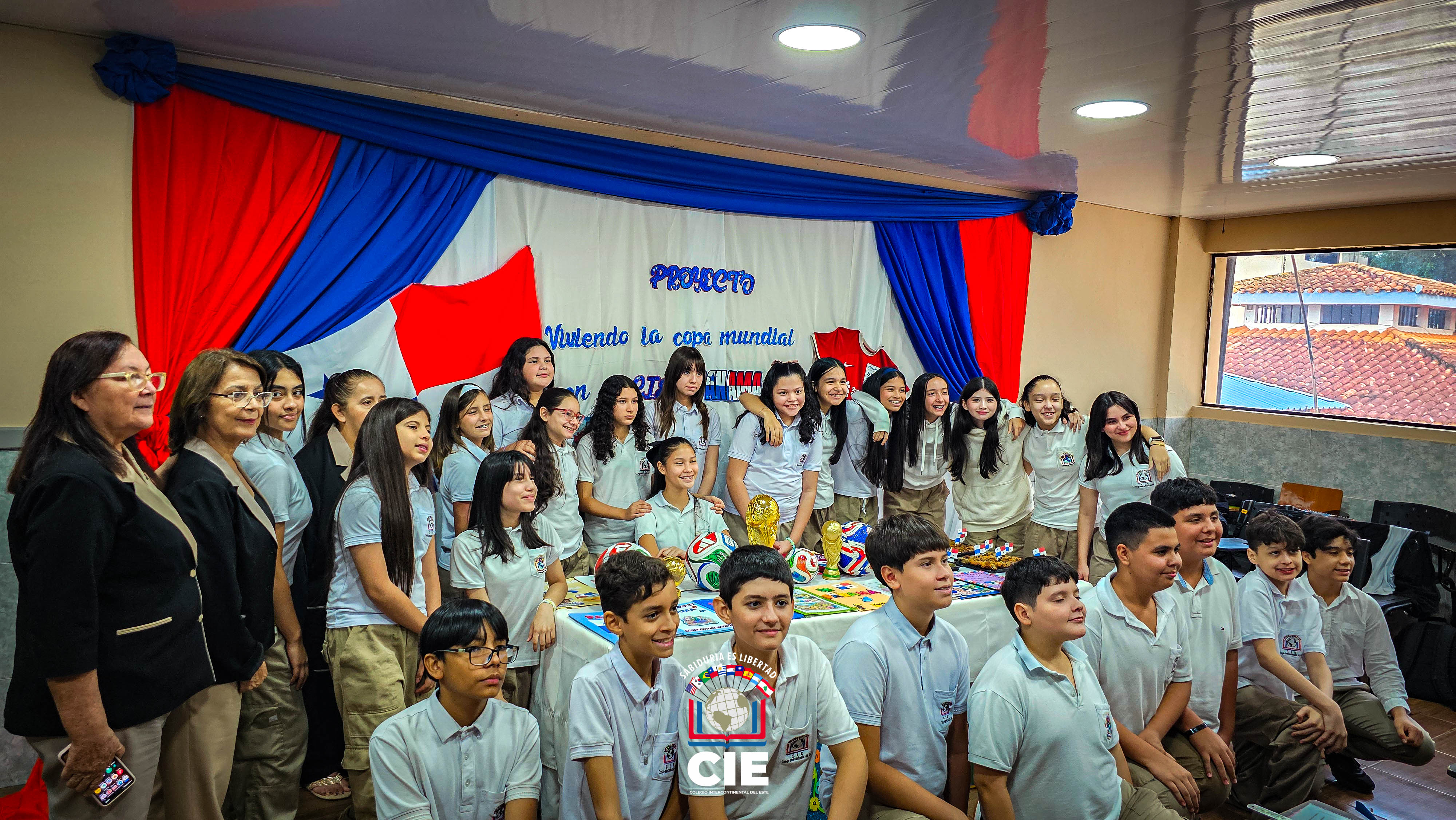 Continúa en marcha el Proyecto “Un viaje por los países del mundial desde nuestro colegio”