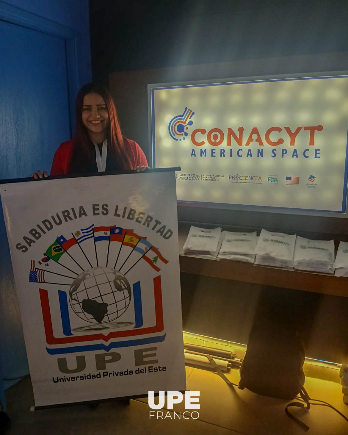DOCENTE DE LA UPE FRANCO PARTICIPA EN EVENTO NACIONAL DE INVESTIGACIÓN EN EL MARCO DE LA RED BIOPY