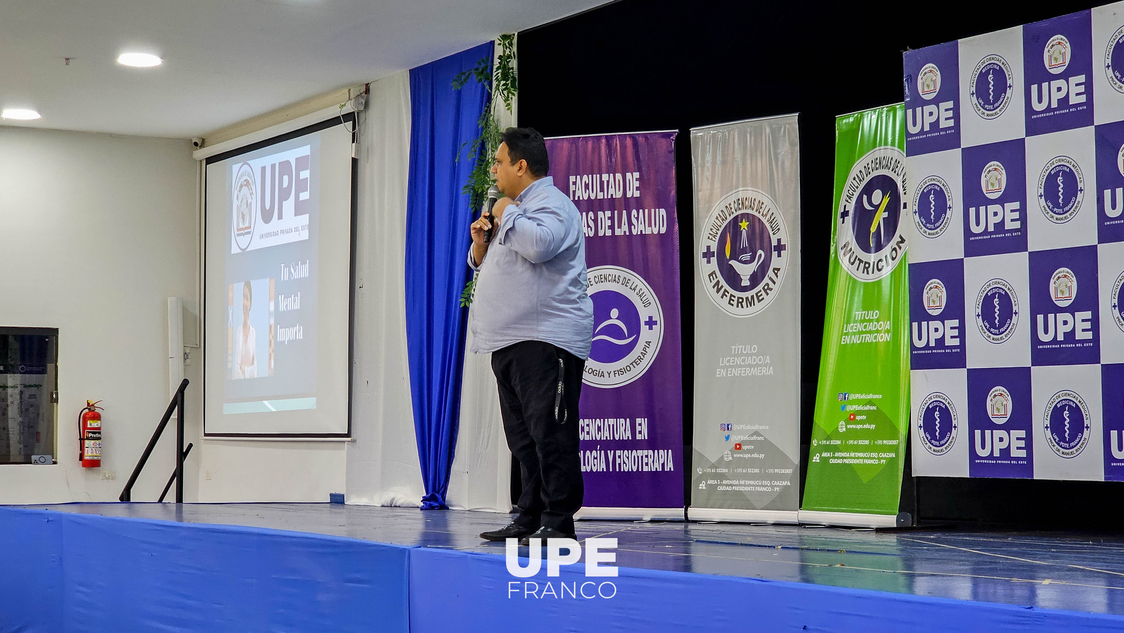 UPE FRANCO DESARROLLÓ CHARLA SOBRE SALUD MENTAL EN EL MARCO DEL MES DE LA SALUD