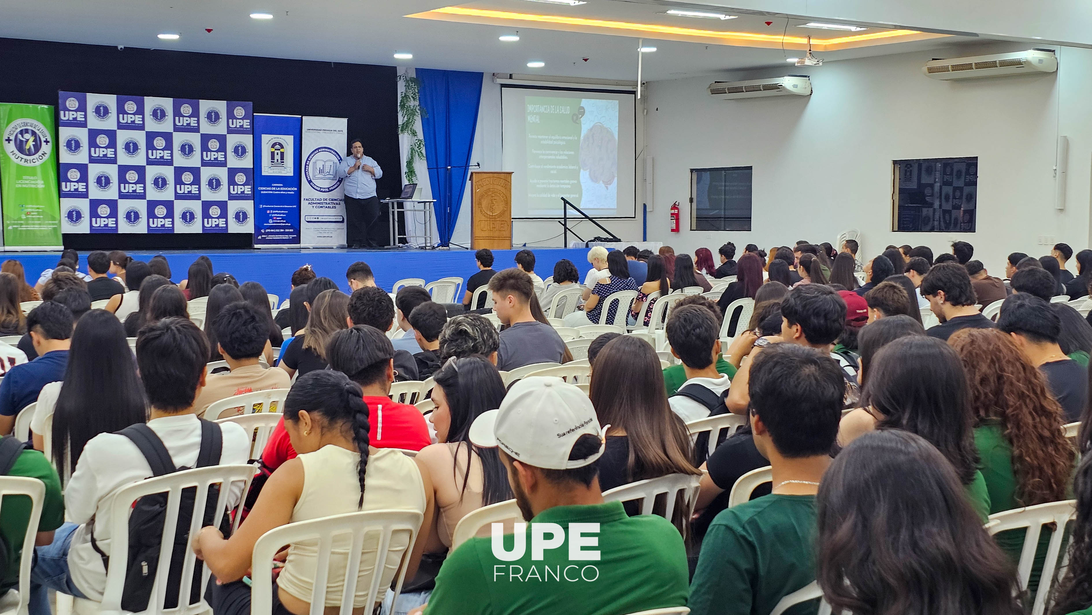 UPE FRANCO DESARROLLÓ CHARLA SOBRE SALUD MENTAL EN EL MARCO DEL MES DE LA SALUD