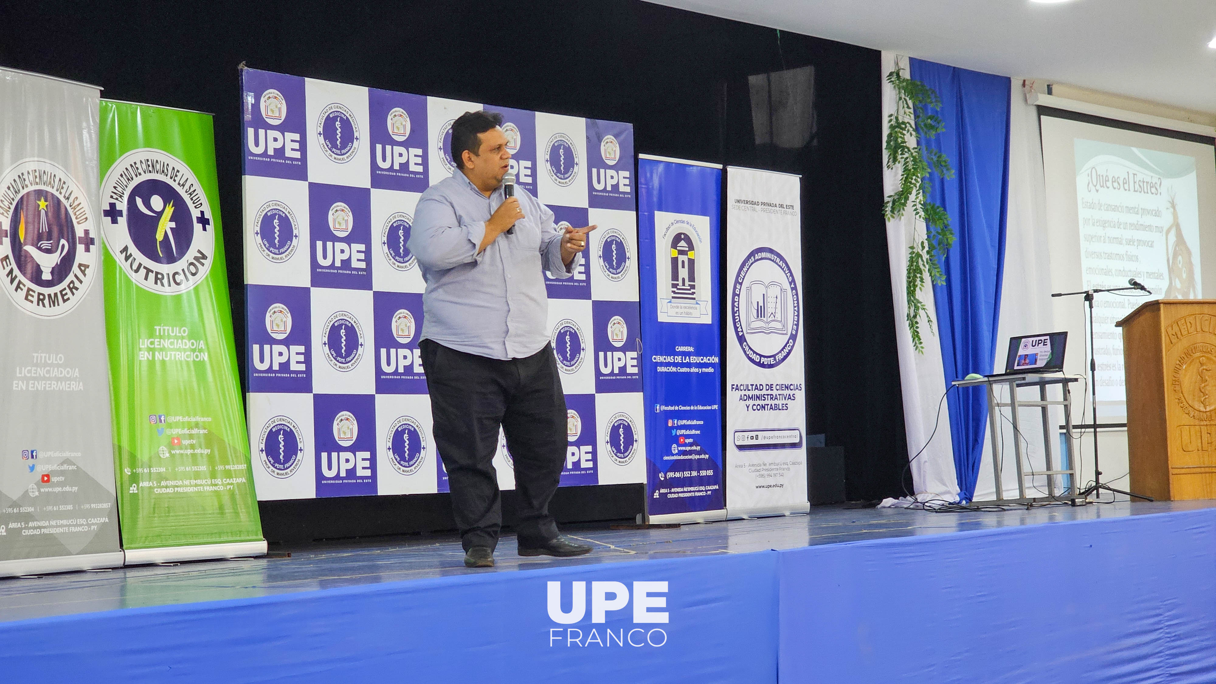 UPE FRANCO DESARROLLÓ CHARLA SOBRE SALUD MENTAL EN EL MARCO DEL MES DE LA SALUD