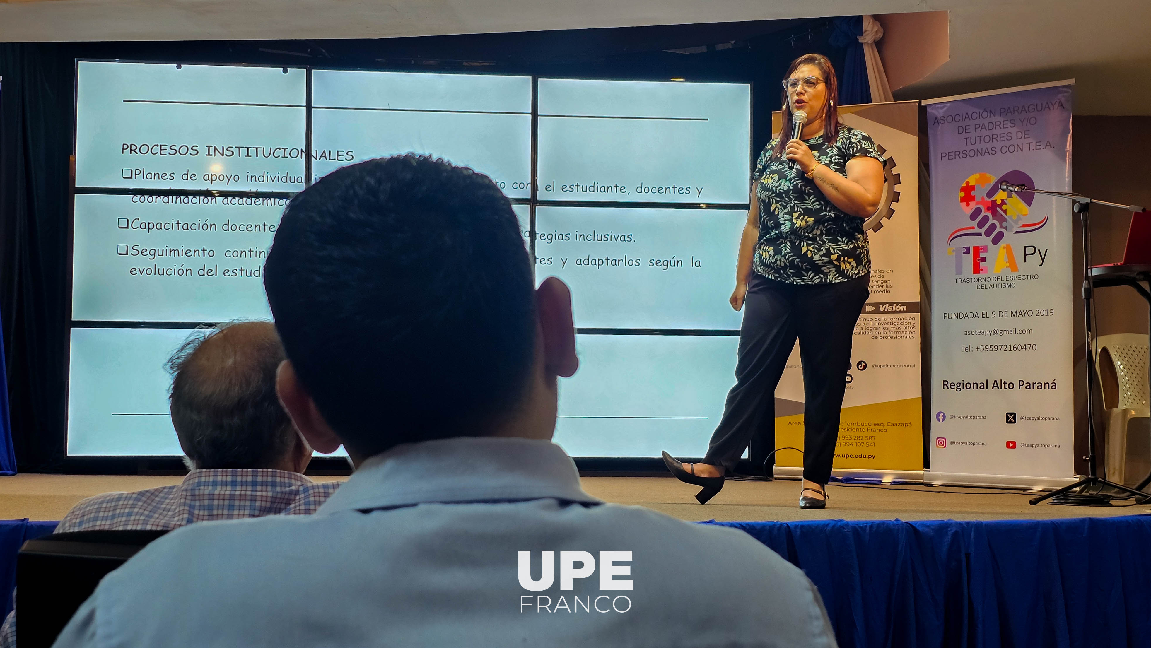 UPE FRANCO DESARROLLÓ JORNADA DE CAPACITACIÓN EN EDUCACIÓN INCLUSIVA DIRIGIDA A DOCENTES Y FUNCIONARIOS