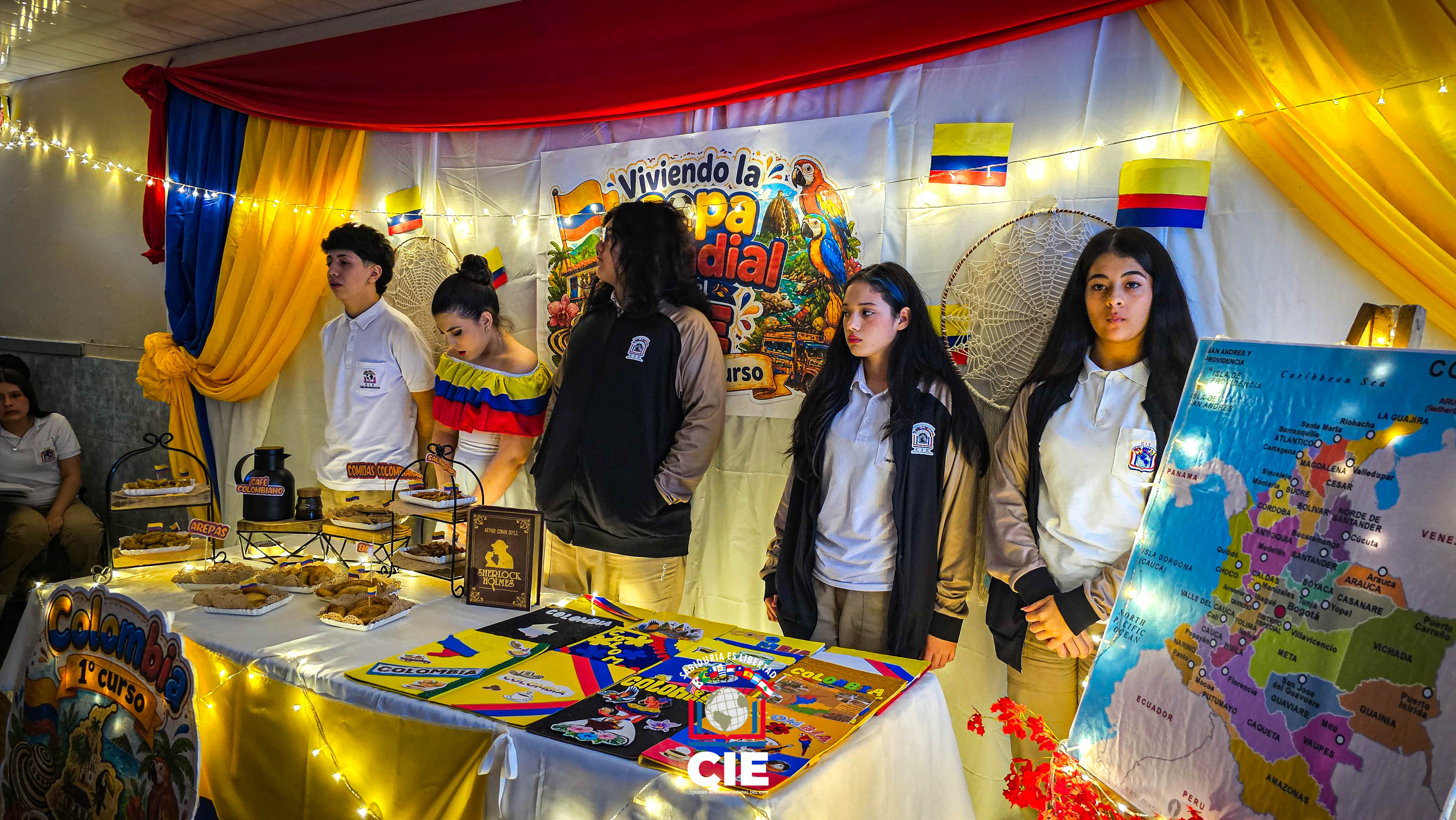 Proyecto Un viaje por los países del mundial desde nuestro colegio”: Nivel Medio - CIE