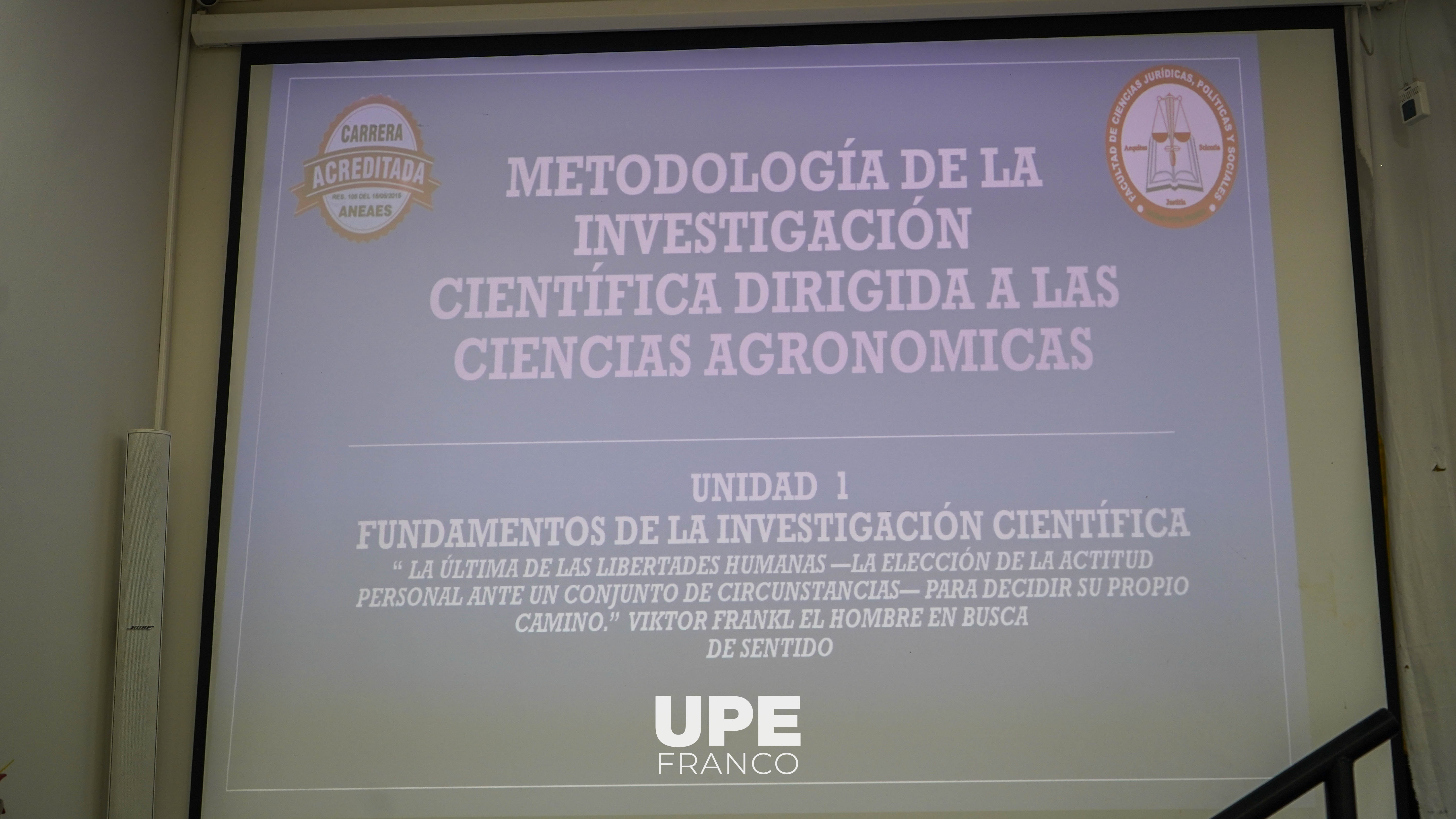 CAPACITACIÓN EN METODOLOGÍA DE LA INVESTIGACIÓN Y REDACCIÓN CIENTÍFICA FORTALECIÓ COMPETENCIAS ACADÉMICAS EN LA FCA