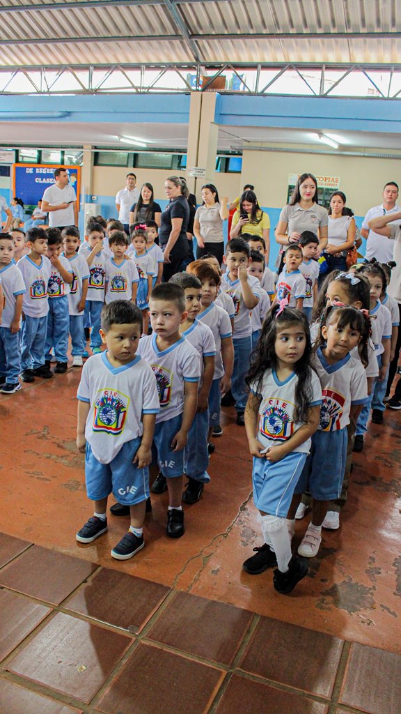 Familia UPE: Los pequeños del Nivel Inicial inician las clases en el CIE 