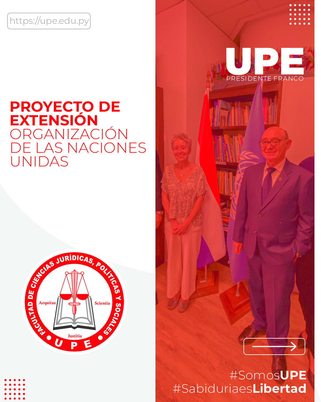 Proyecto de Extensión Universitaria: Visita a la oficina de la ONU - Asunción, Paraguay