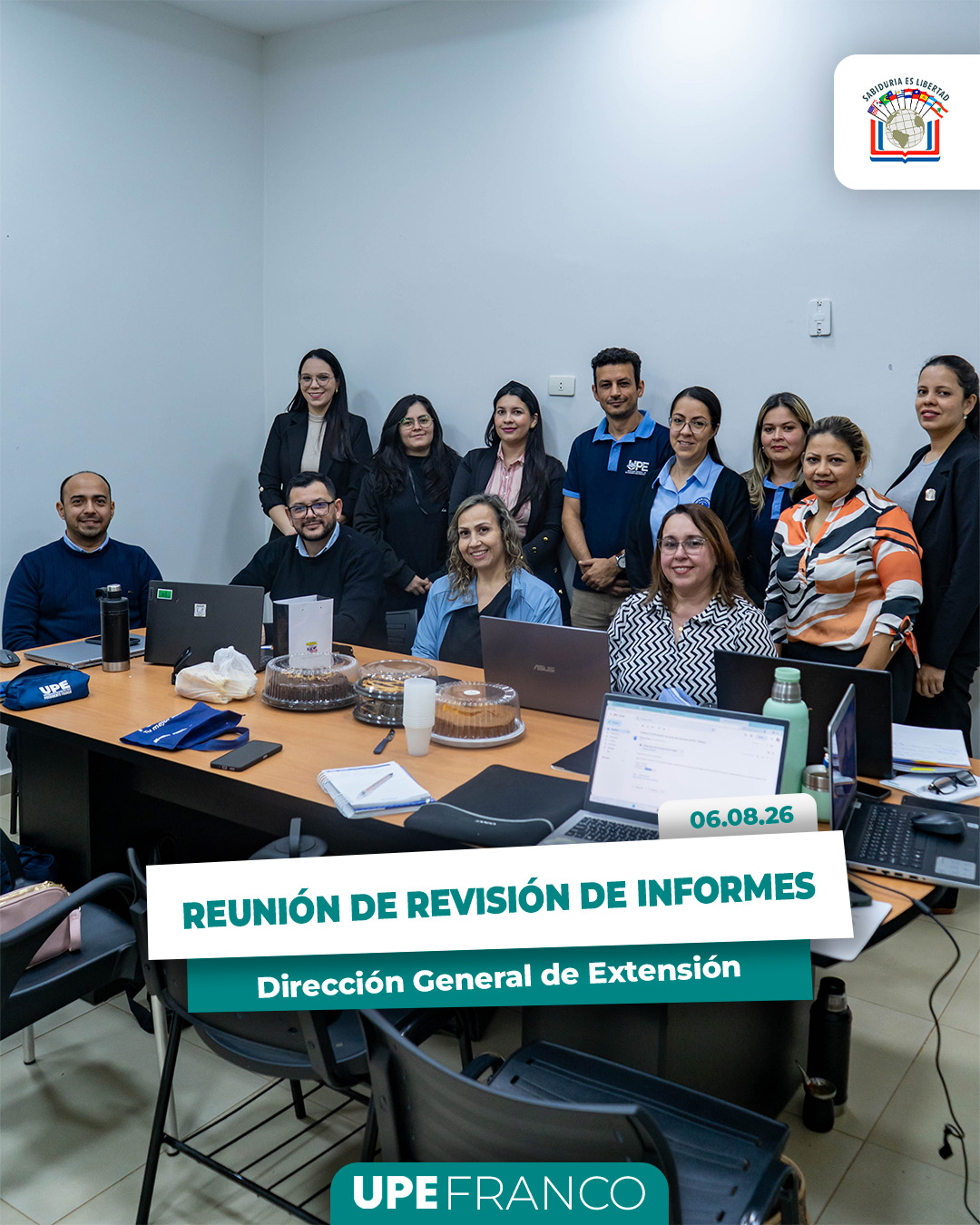 UPE Franco realiza reunión de articulación y seguimiento del Programa Territorial Integral