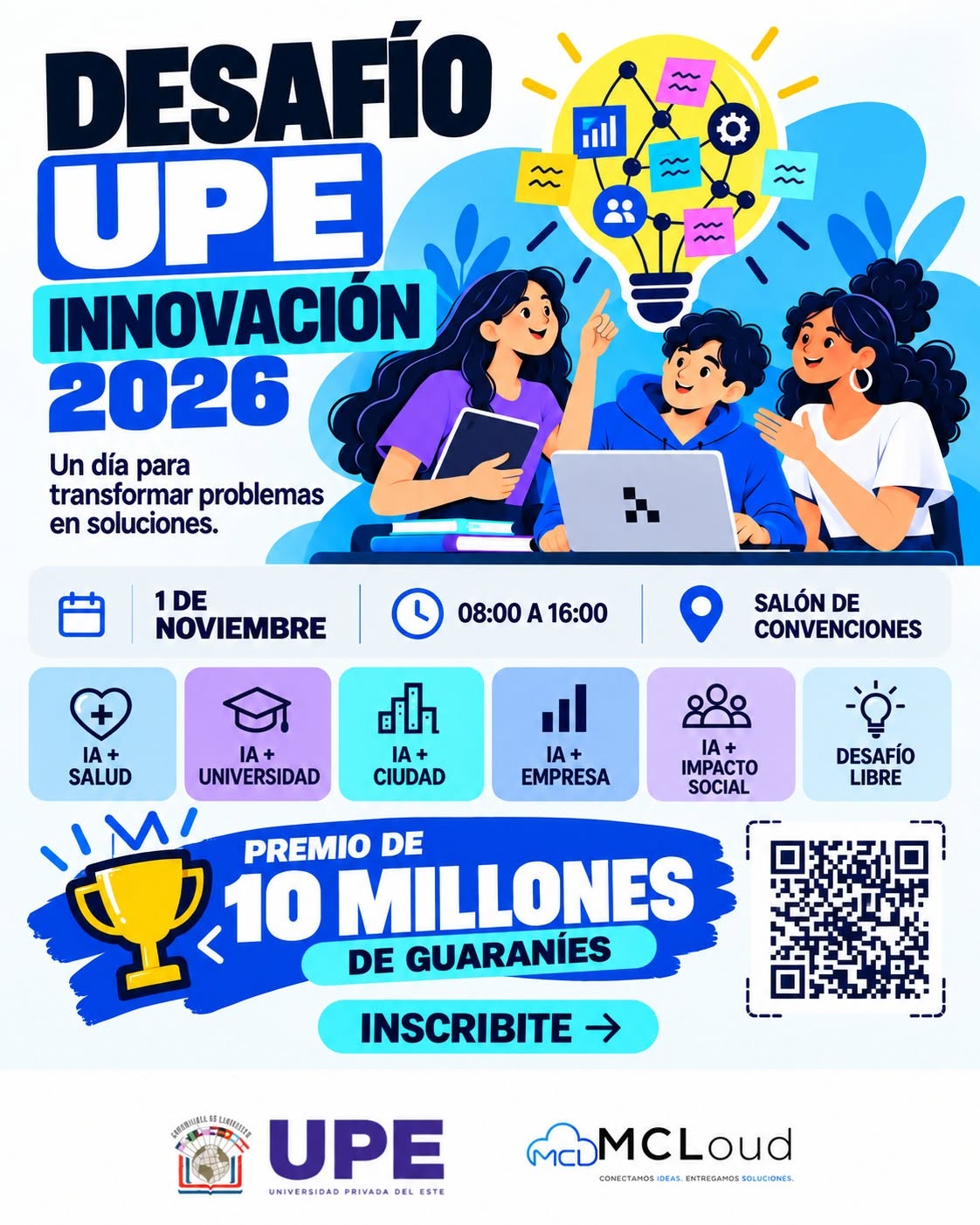 DESAFÍO UPE INNOVACIÓN 2026: IDEAS QUE TRANSFORMAN CON INTELIGENCIA ARTIFICIAL